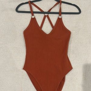 Orange Bodysuit size Medium